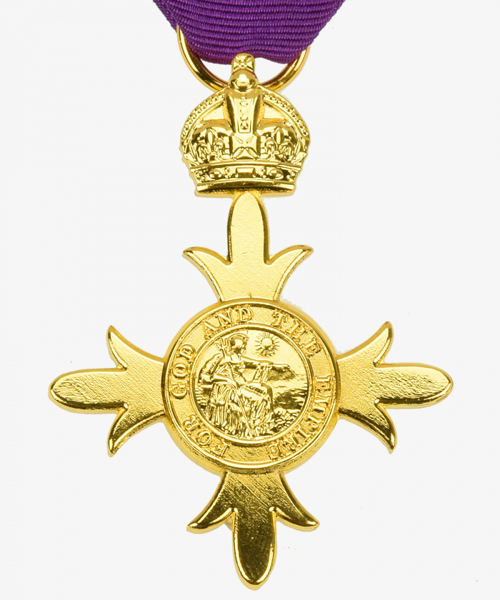 Orden des Britischen Empires Kreuz der Offiziere zivile Abteilung in Gold